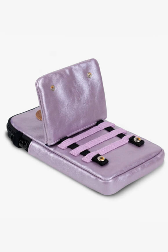 Capri pochette brillante pour téléphone - Lilac Iridescent