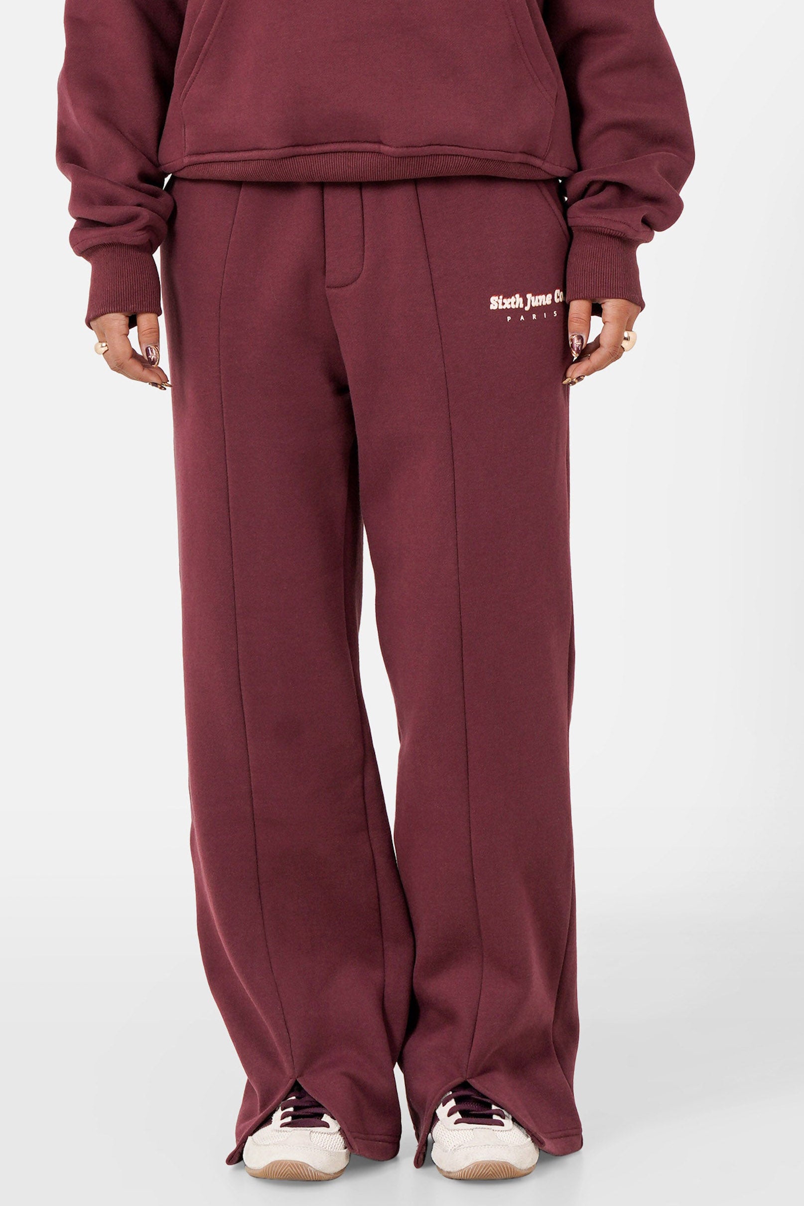 Vibes Sweathose - Burgundy