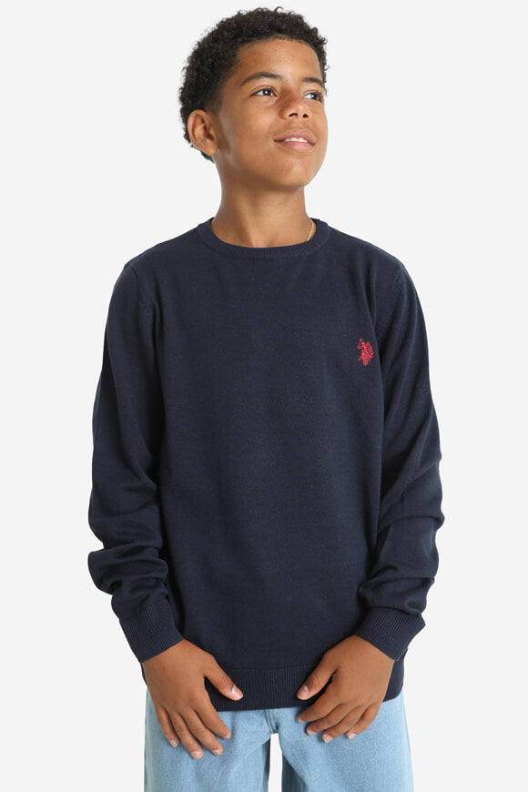 Maglione in maglia fine - Dark Navy