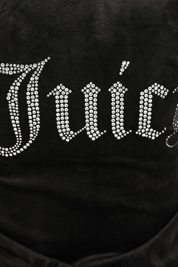 Madison Velvet Crop Jacket - Black