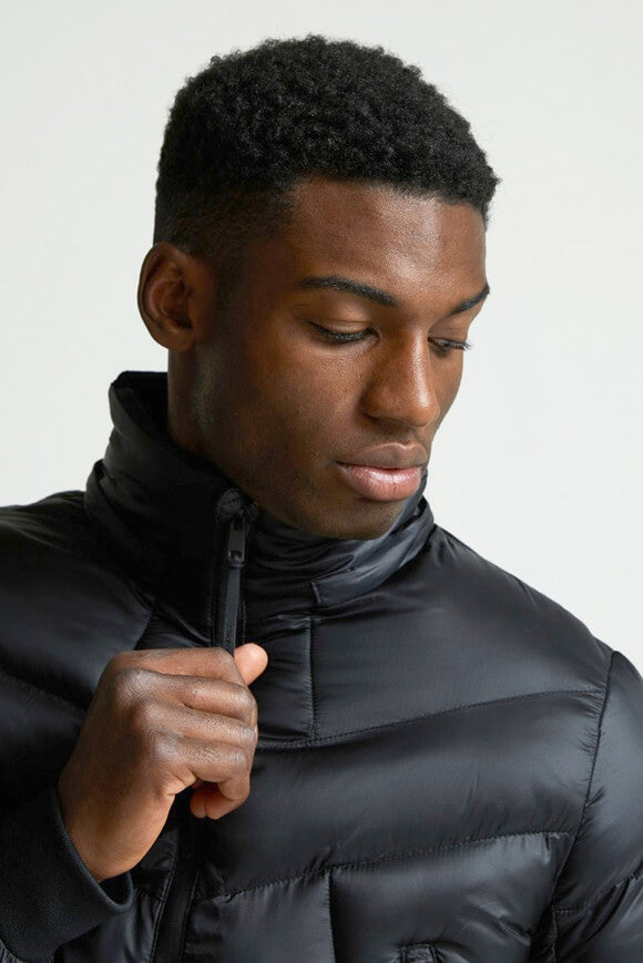 Gentrazzi Puffer Bomberjacke - Jet Black