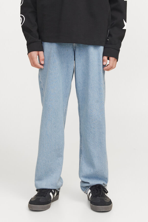 Chris Relaxed Fit Jeans - Light Blue Denim