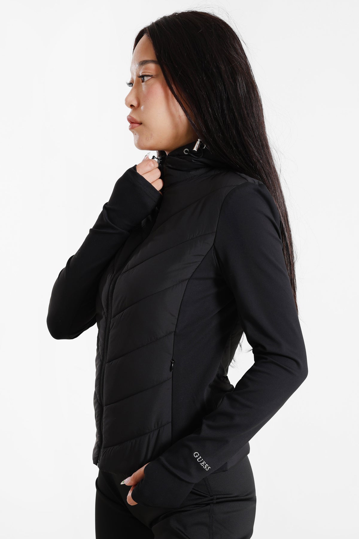Leichte Gesteppte Jacke - Jet Black