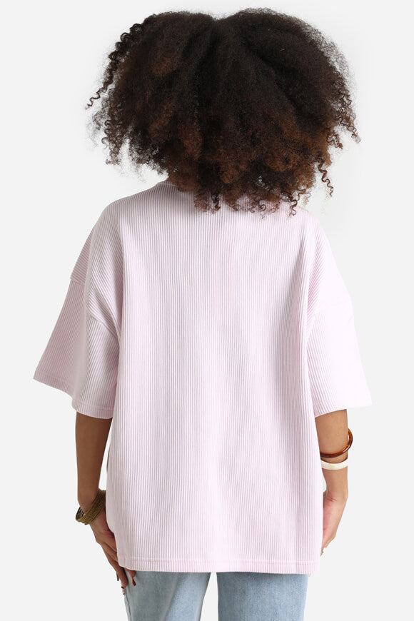 Amanda - Maglietta oversize strutturata - Bubblegum lavato