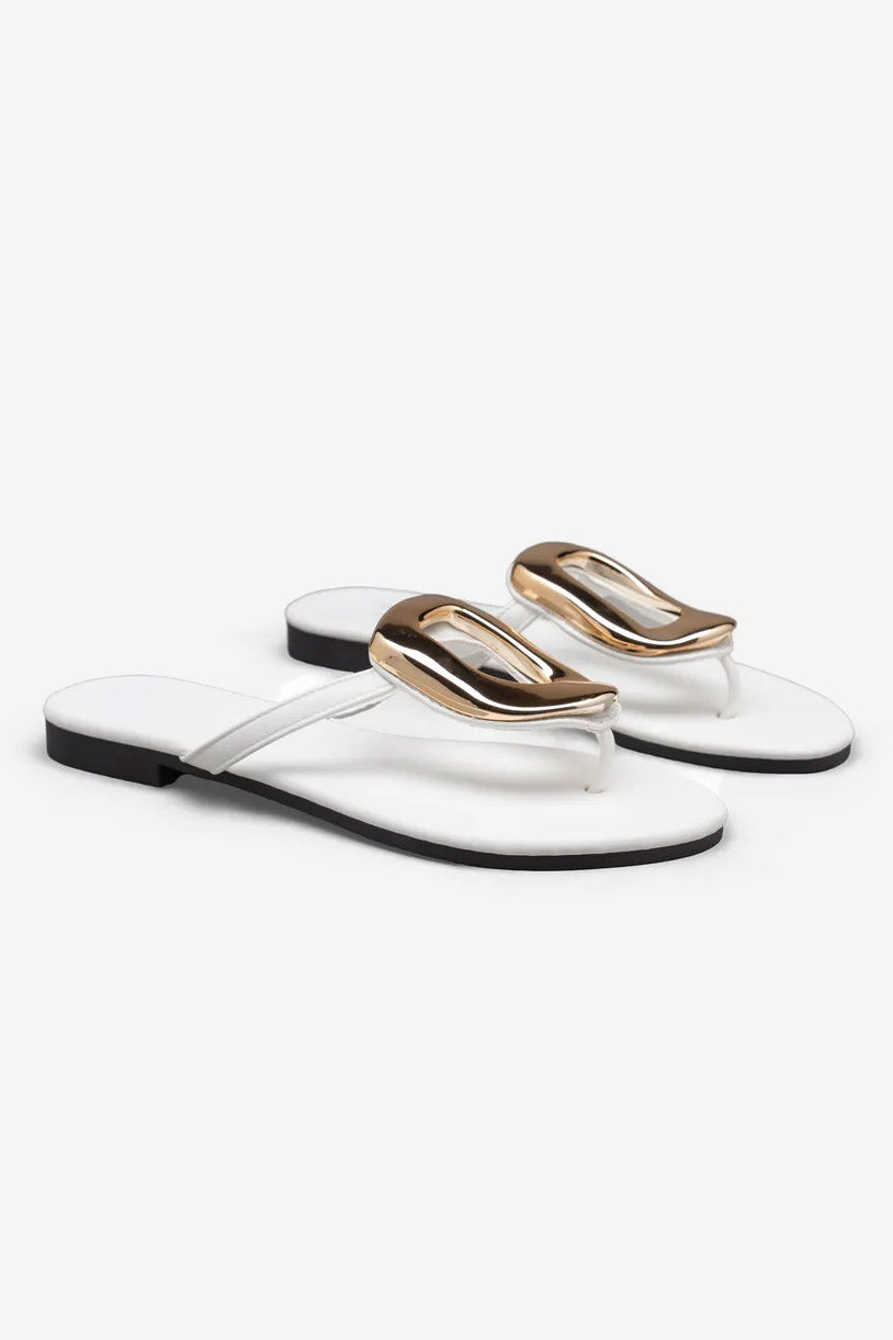 Flip Flops - White
