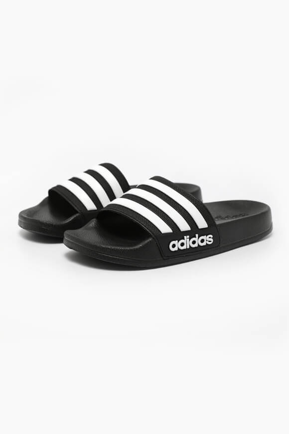 Adilette Kids Pantoletten - Schwarz
