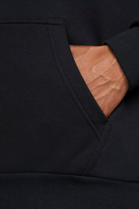 Club Fleece Oversize Hooded Sweatshirt - Black