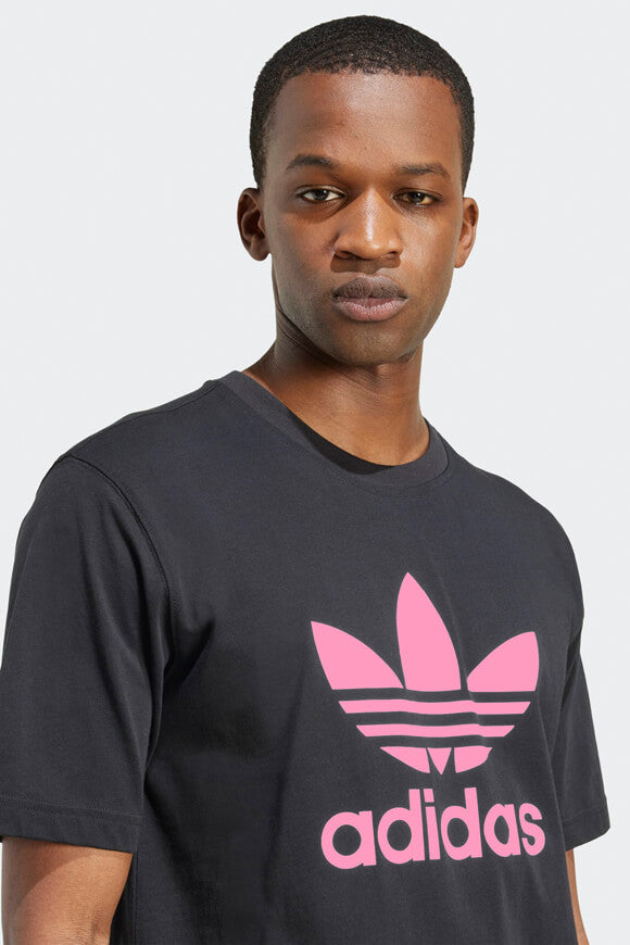 T-Shirt - Black + Lucid Pink