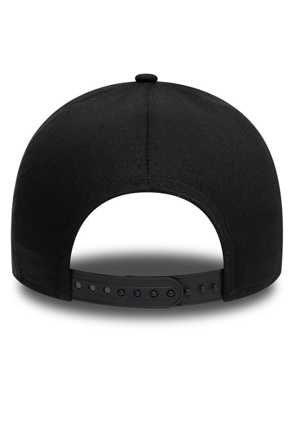 Snapback Cap - Black + Light Blue