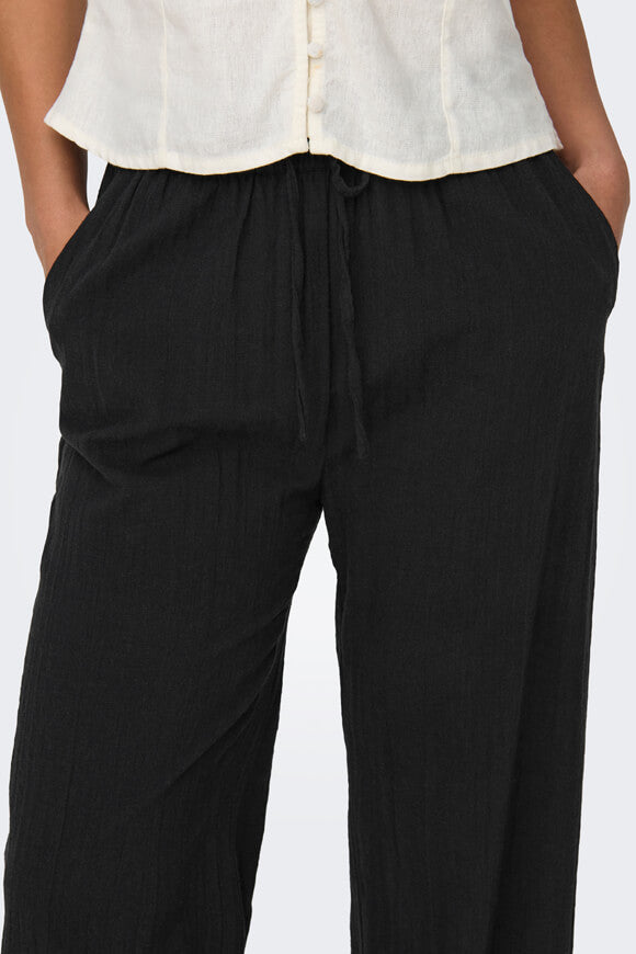 Pantaloni in tessuto Tiziana - Nero