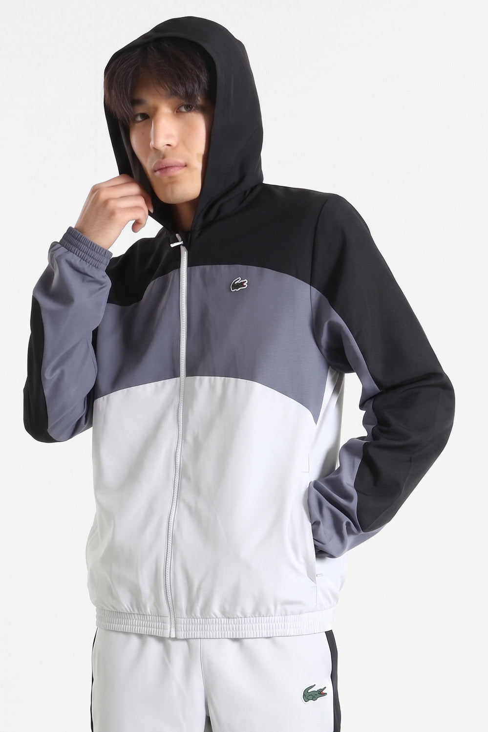 Trainingsjacke - Black + Dark Grey + Light Grey