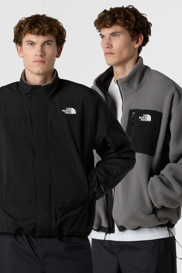 Yumiori leichte Wendejacke - Black + Smoke Grey