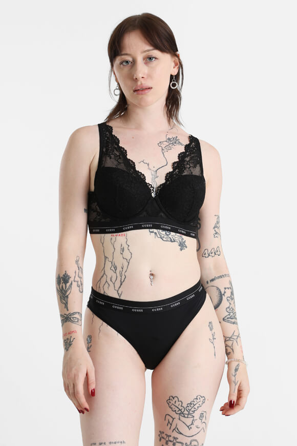 Soutien-gorge en dentelle - Jet Black