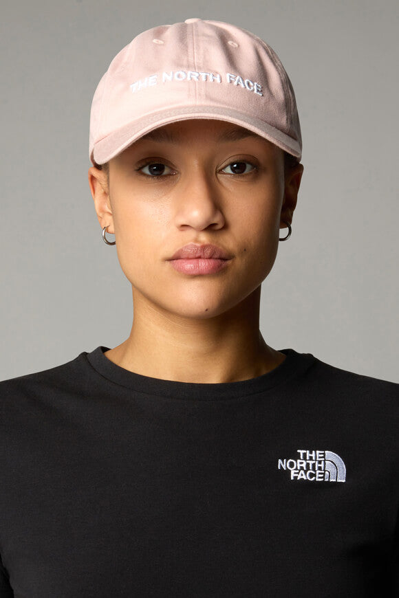 Roomy Strapback Cap - Pink Moss