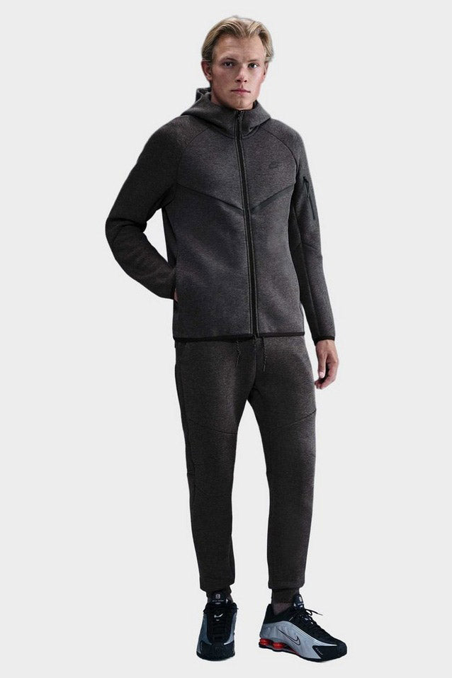 Sportswear Tech Fleece Kapuzensweatjacke - Black Heather
