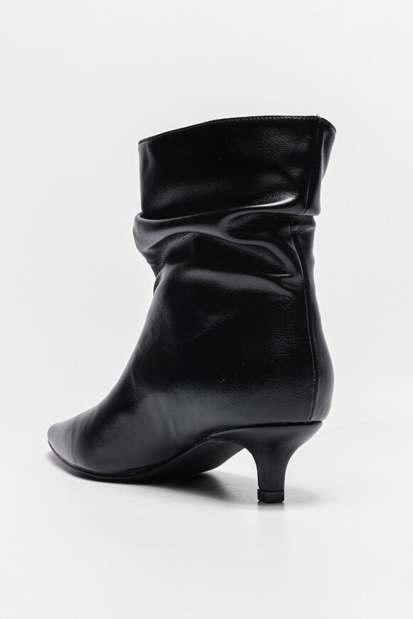 Kunstleder Stiefelette - Black