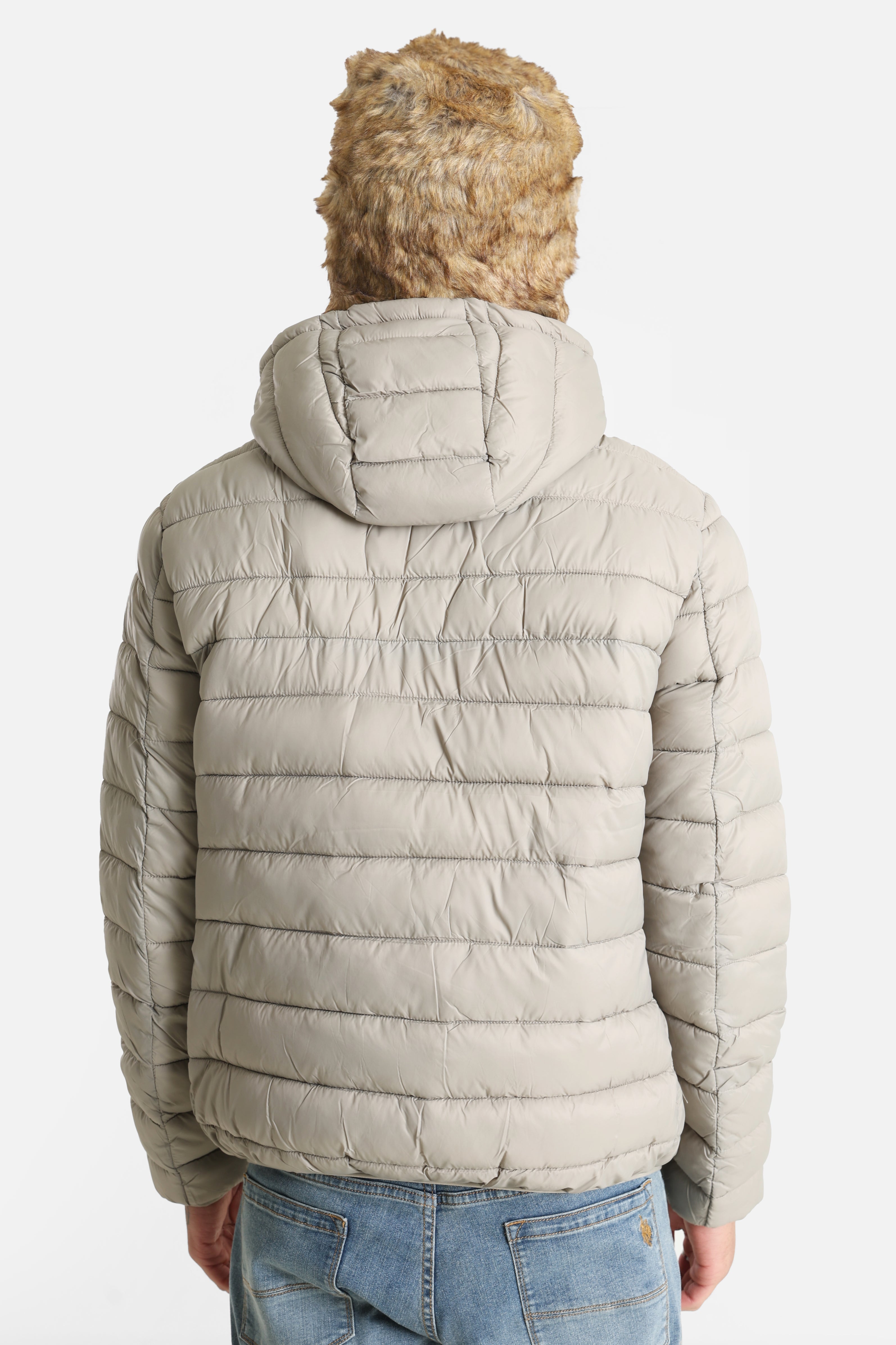 Leichte Gesteppte Jacke - Stone