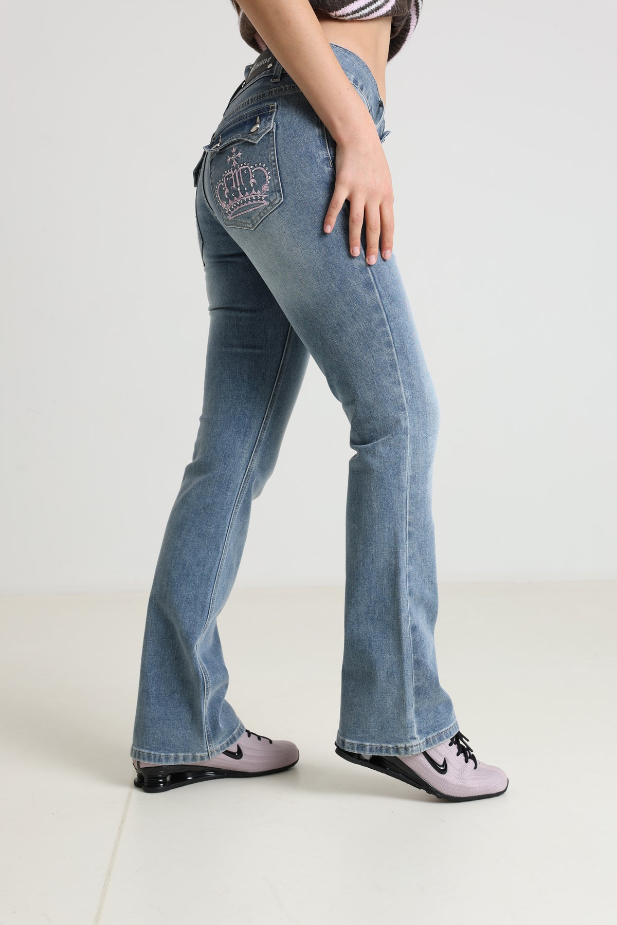 Jean flare - Bleu medium