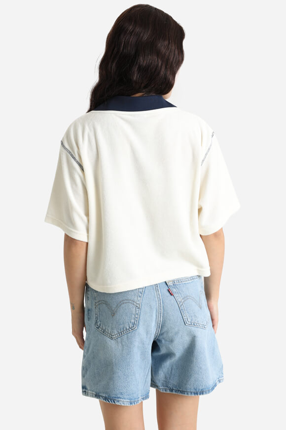 Valeti terrycloth crop T-shirt - Offwhite
