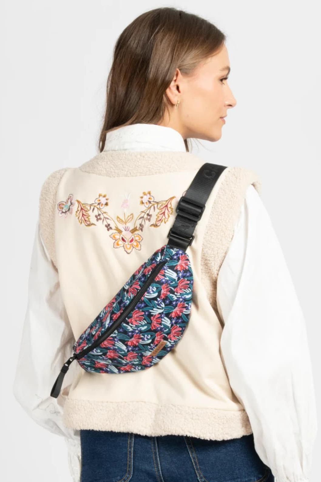 Lucerne Wendbare Bauch / Umhängetasche - Dark Green