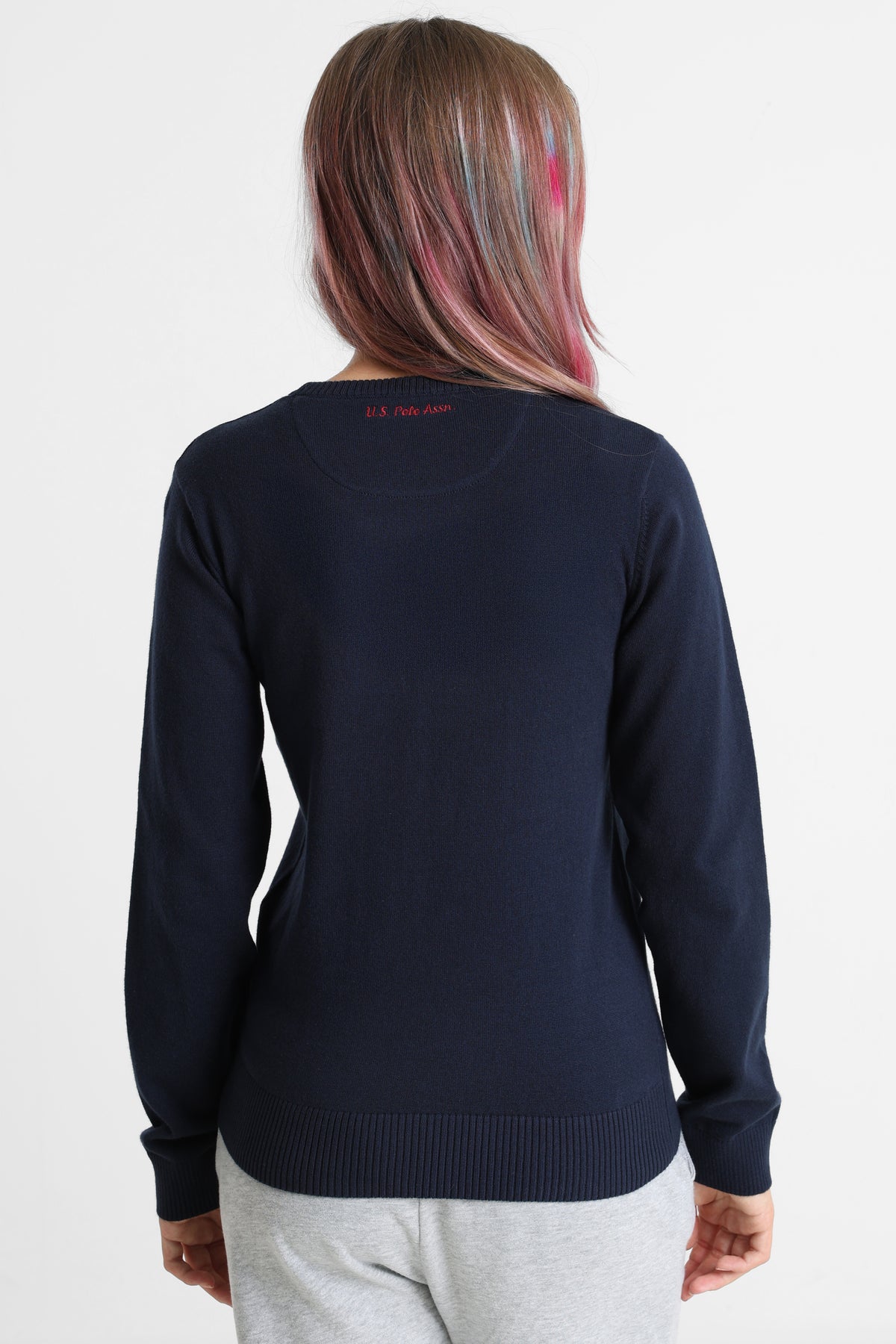 Emma maglione in maglia - Navy