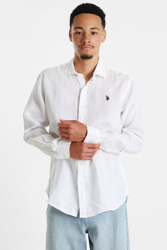 Zed chemise en lin - White