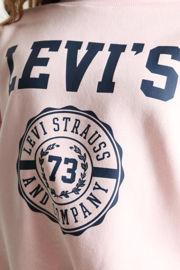 Collegiate sweatshirt - Crystal Rose