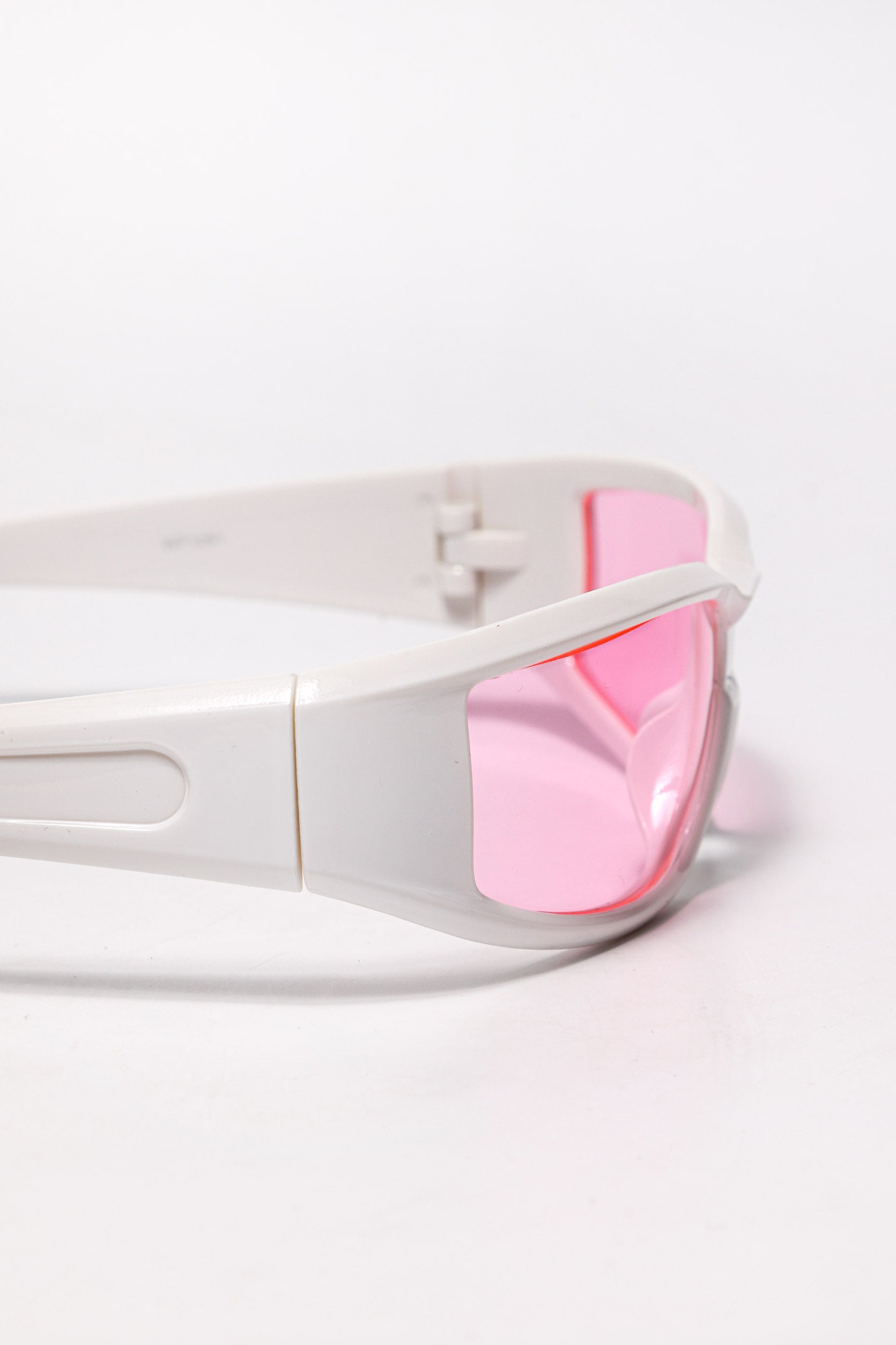 Brille - White + Pink