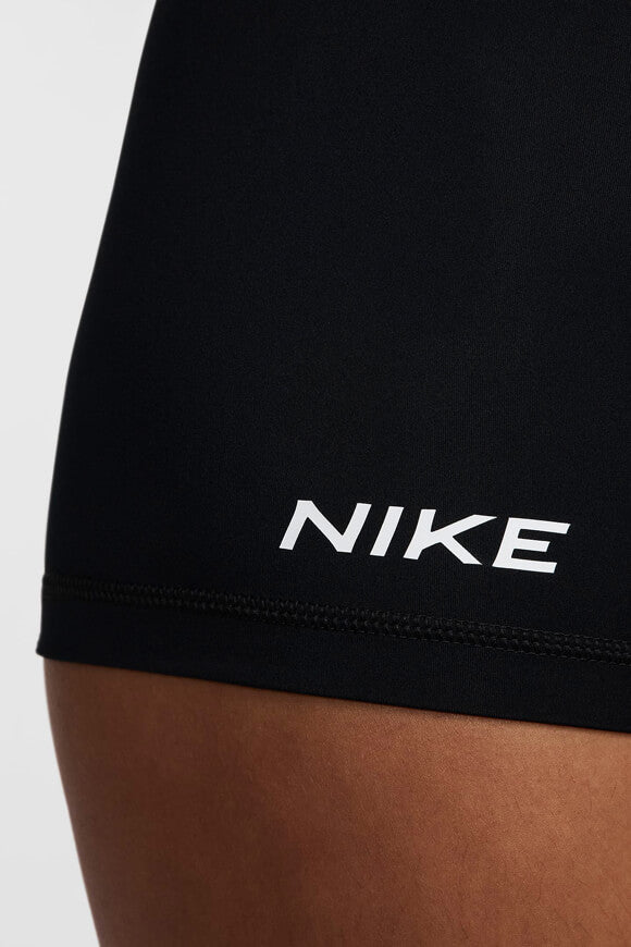 Short cycliste - Black + Iron Grey + White