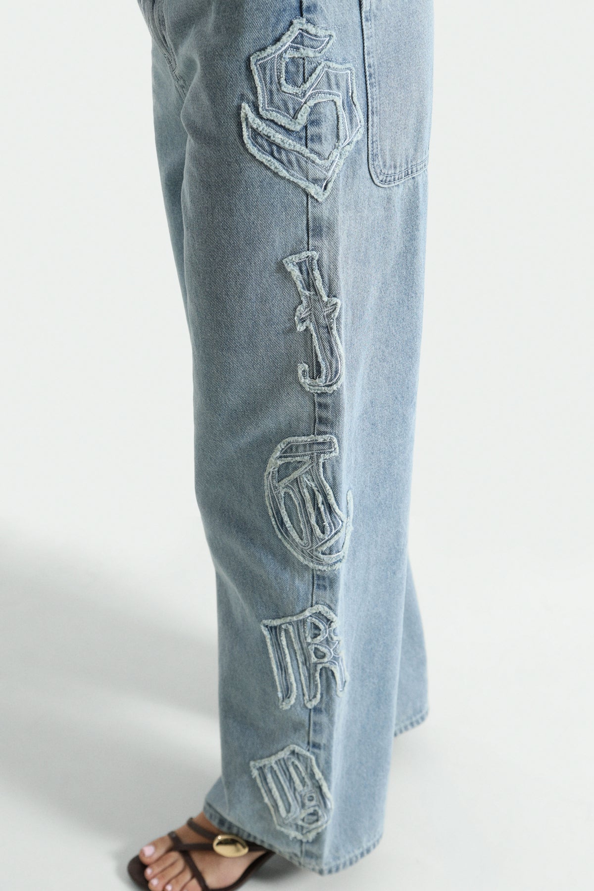 Jeans a vestibilità baggy - Bleu clair