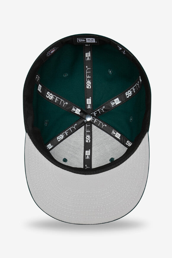 Casquette 59Fifty - Vert foncé + Noir