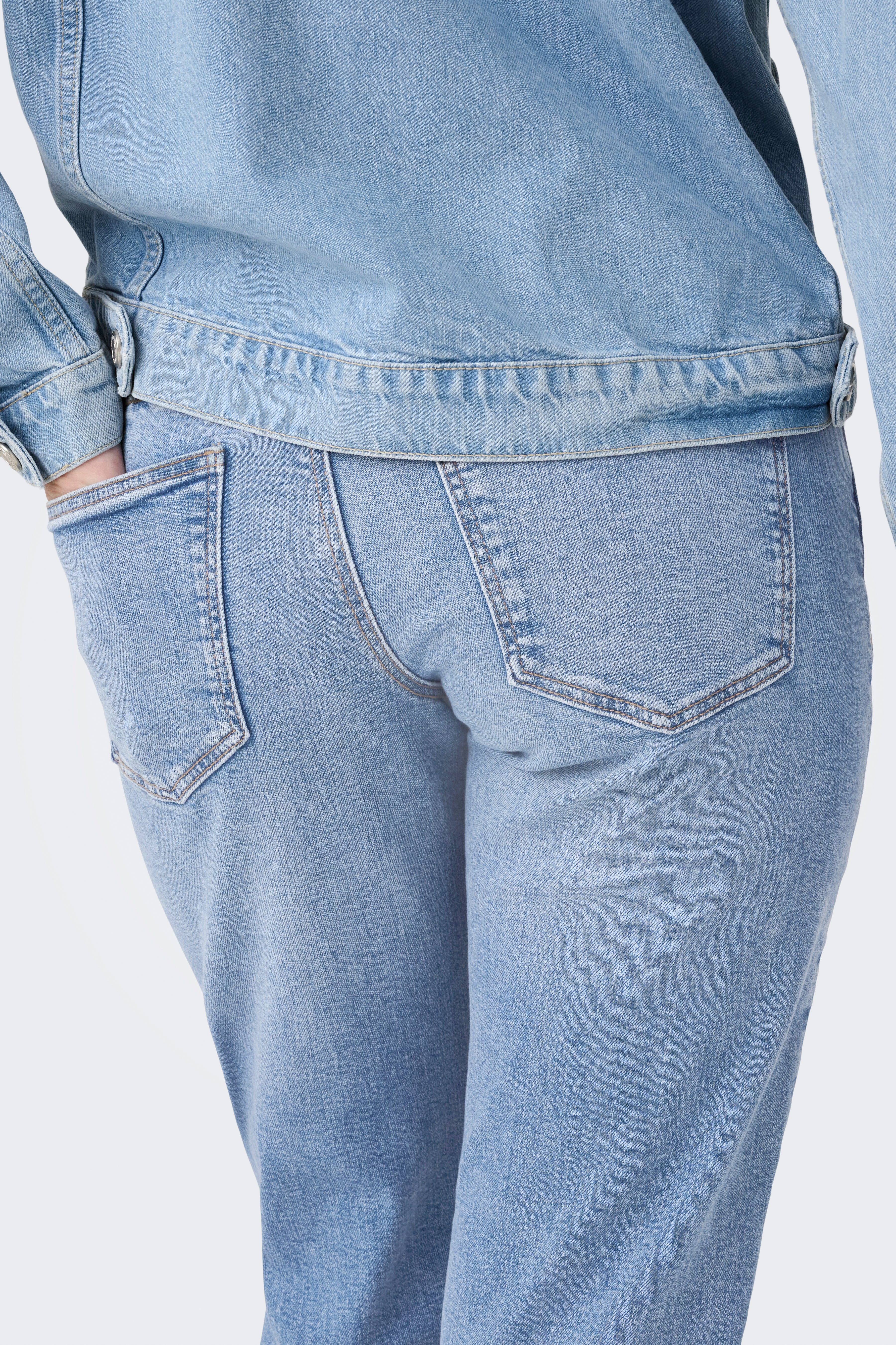 ONLLOPEZ jean straight fit L32 - Light Blue Denim