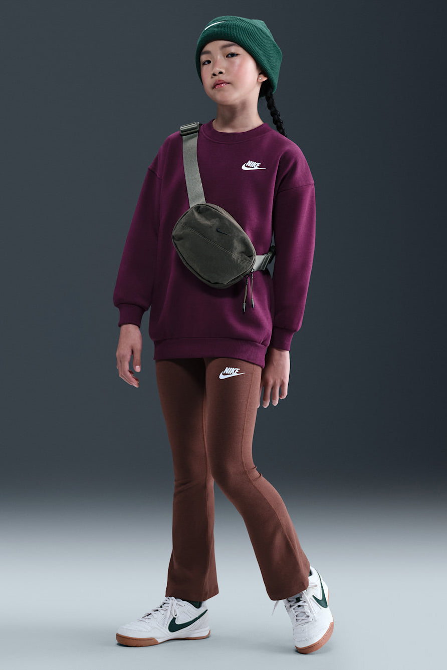 Sportswear Club Fleece sweatshirt ample - Bordeaux