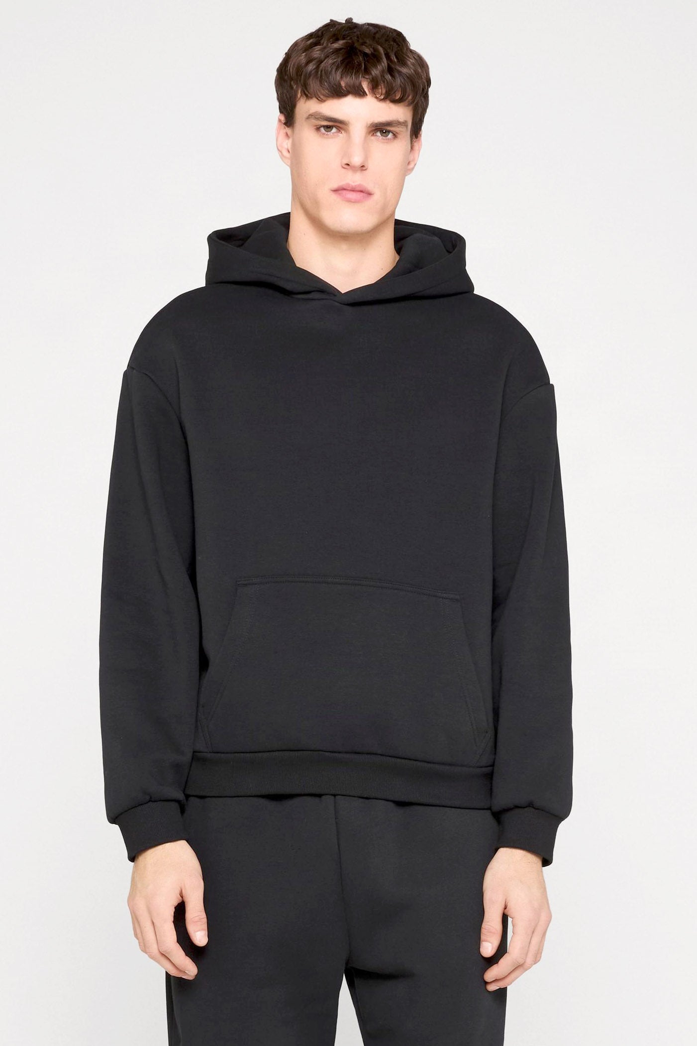 Fluffy sweatshirt à capuchon