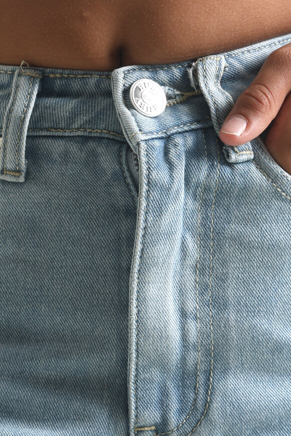 Straight Leg Jeans - Hellblau