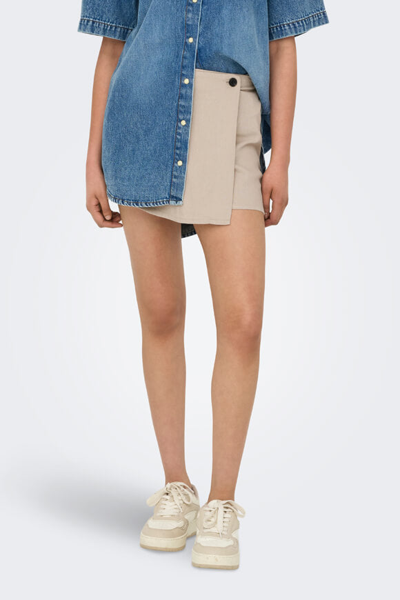 ONLCARO Linen Skort - Oxford Tan