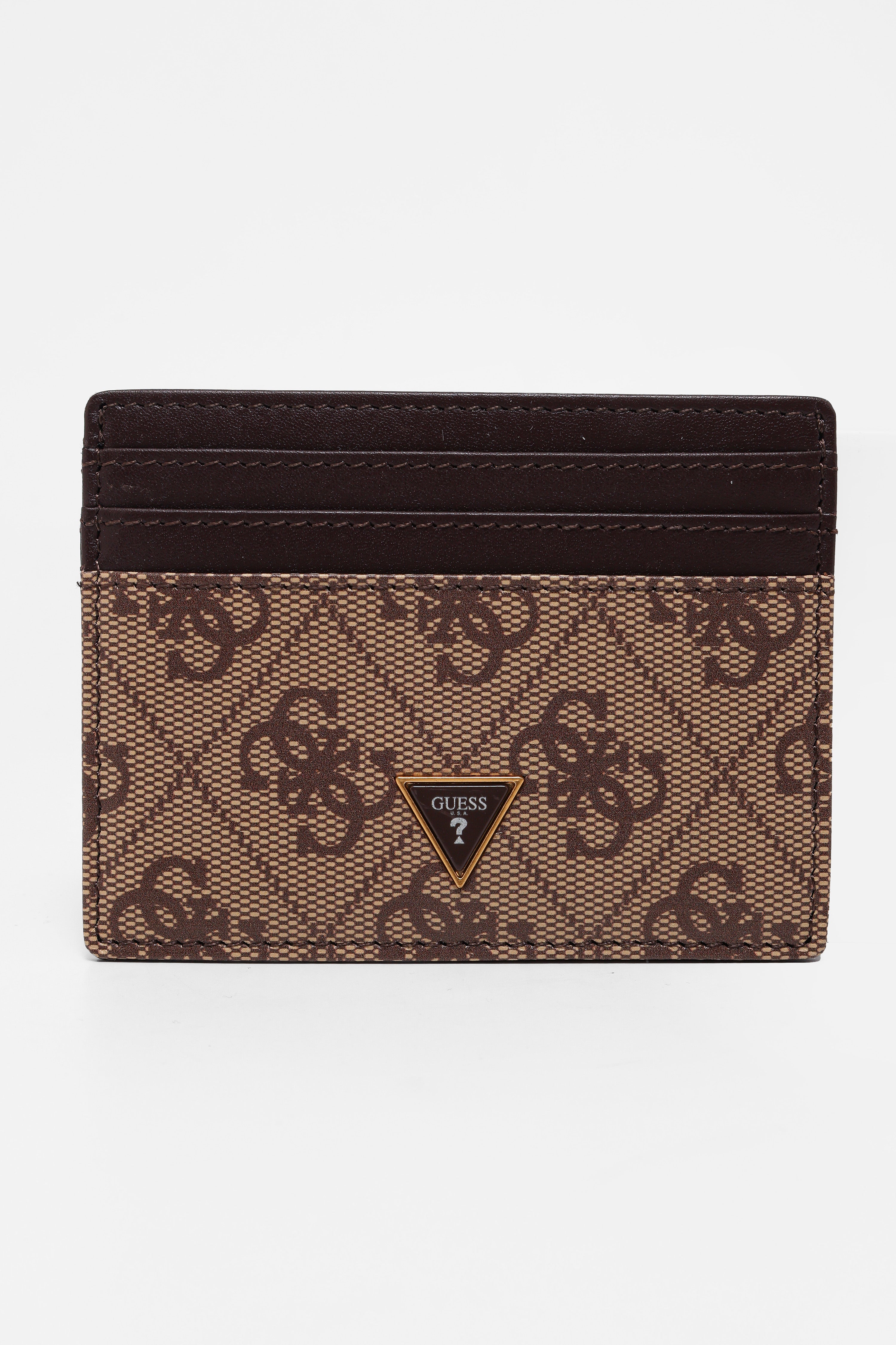 RFID-Kartenhalter - Beige + Brown