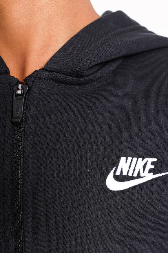 Sportswear Club Fleece sweat zippé à capuchon - Black