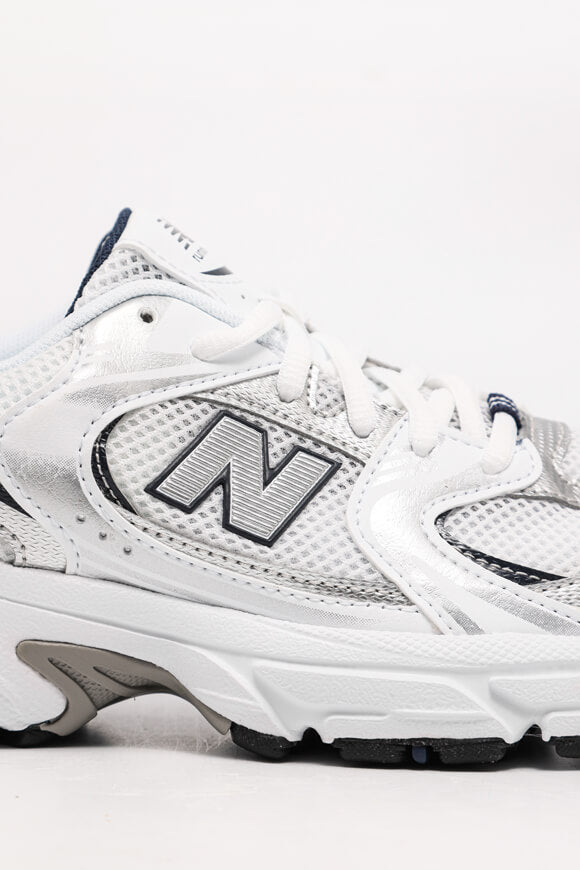 G530 Core Sneaker - White + Silver