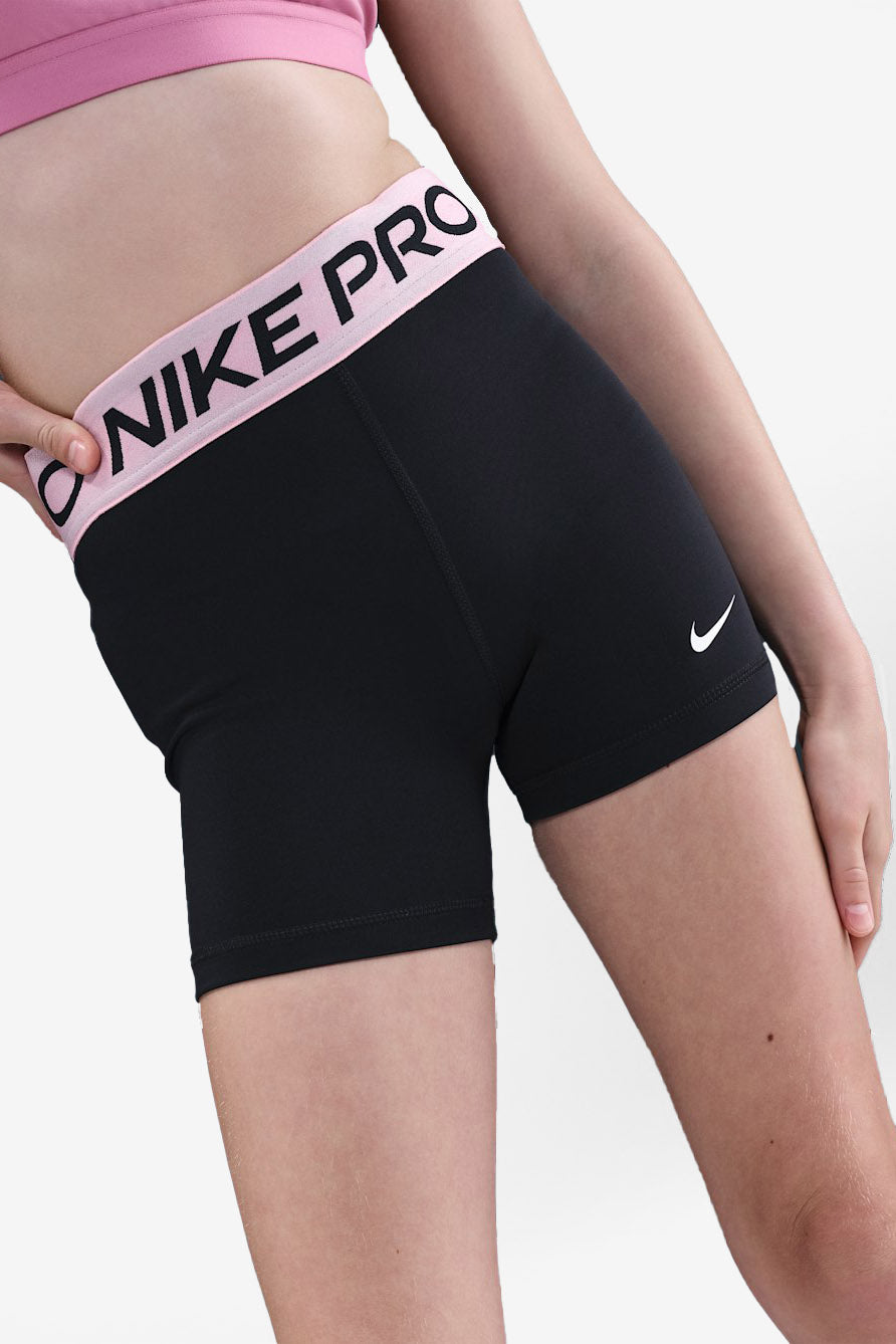Radlerhose - Black + Medium Soft Pink