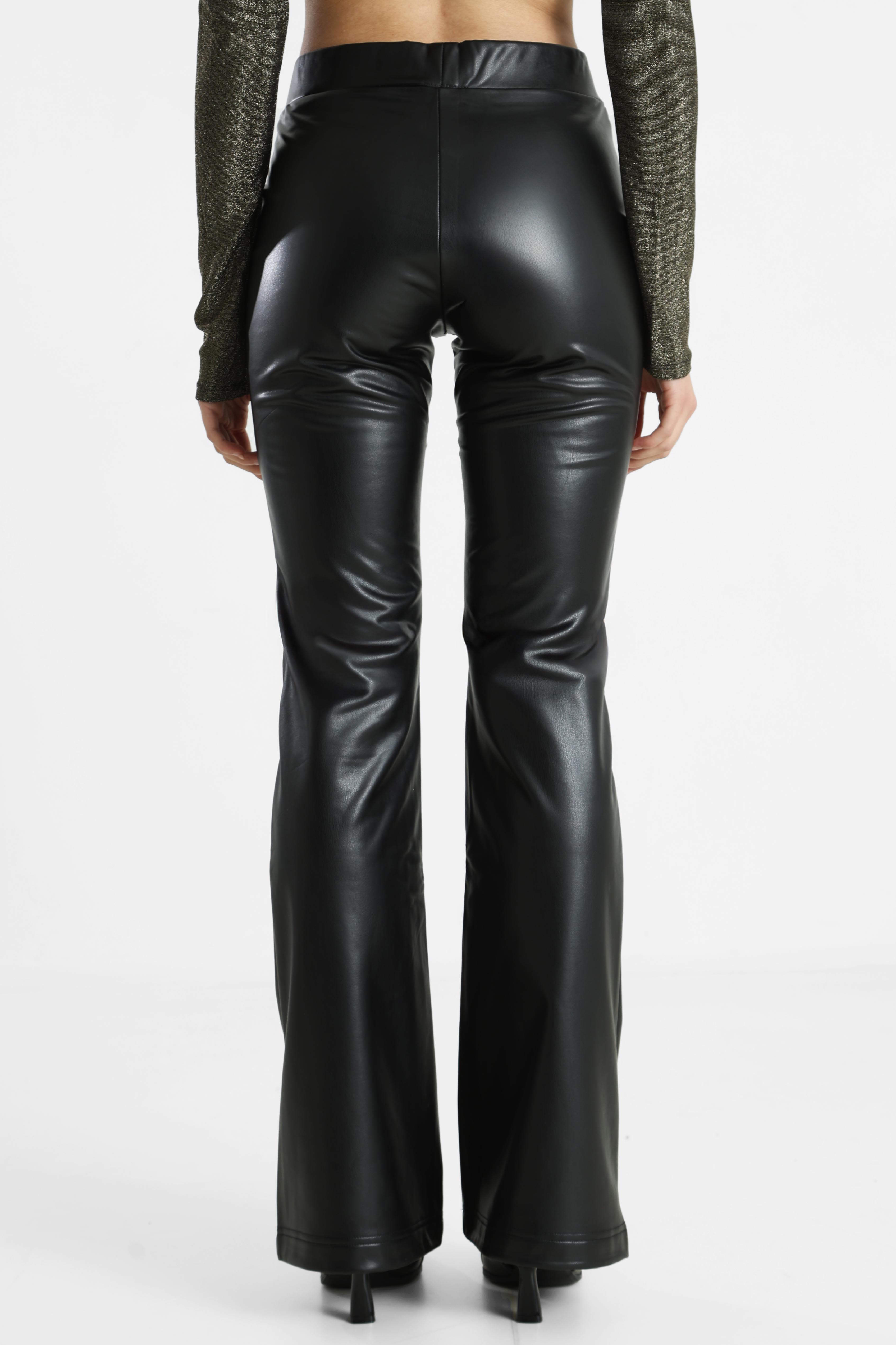 ONLPAIGE Kunstleder Leggings - Black