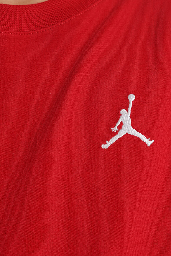 Jumpman Air Embroidered T-Shirt - Gym Red