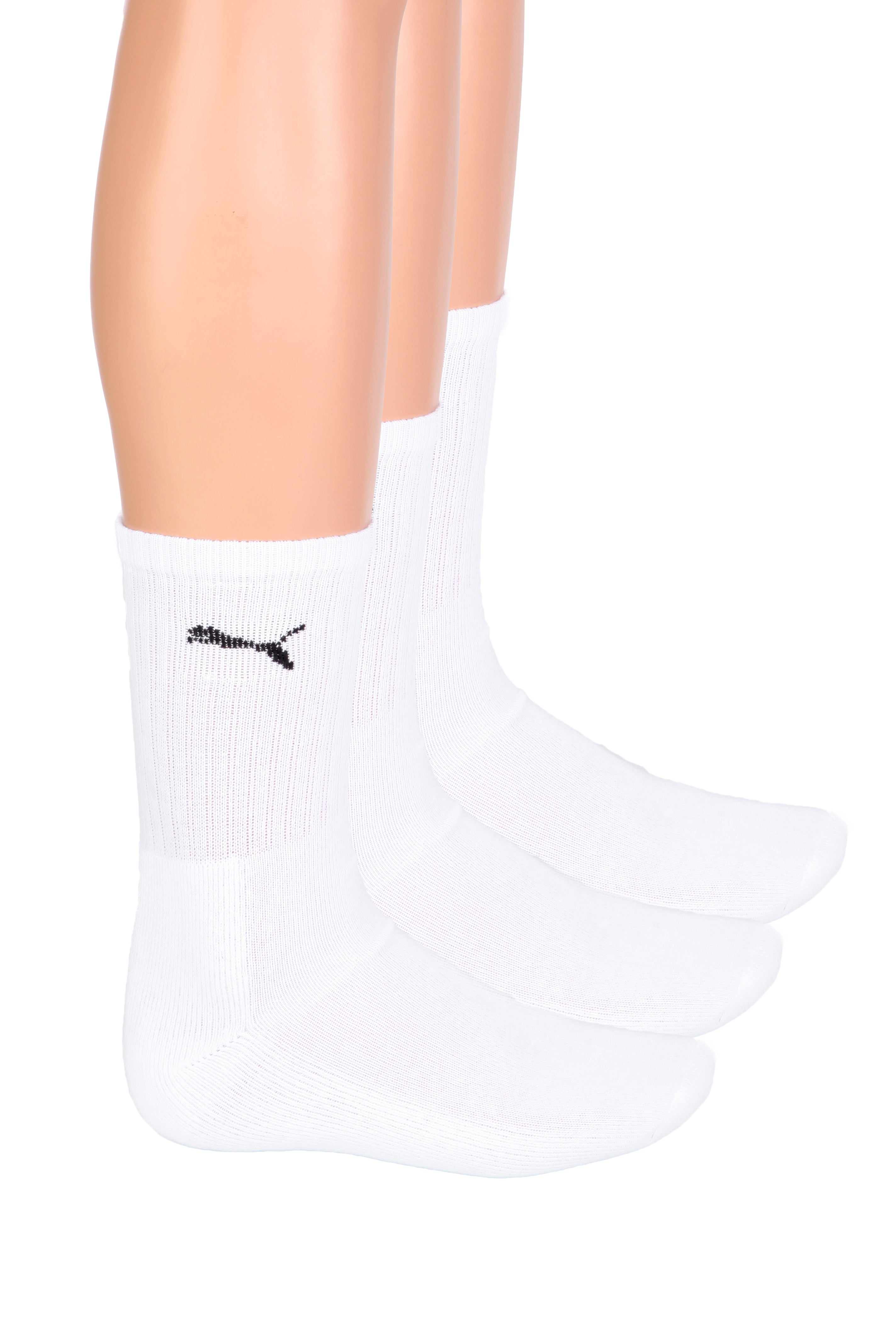 Lot de trois chaussettes - Blanc