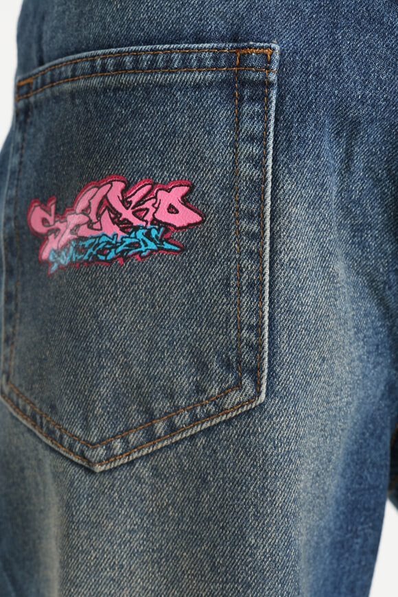 Jeans Baggy Fit - Bleu foncé