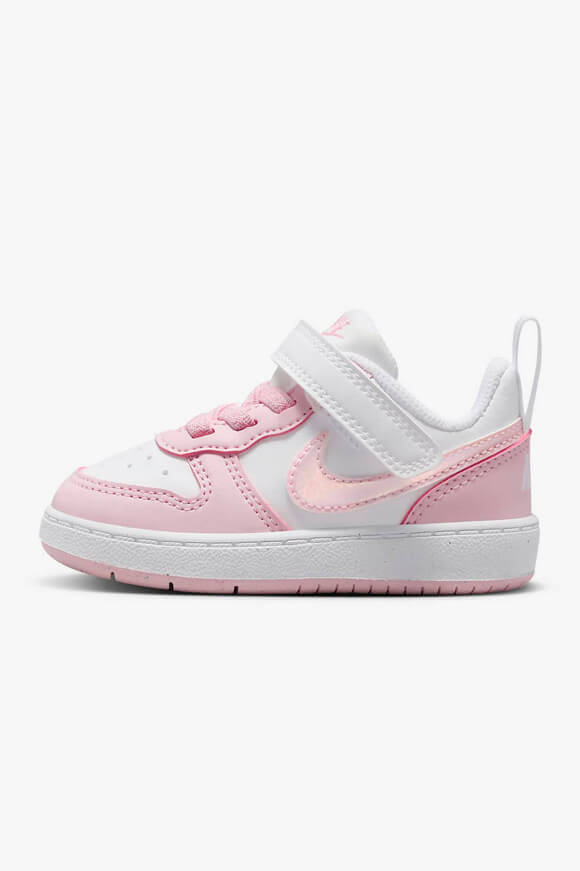Sneaker Court Borough Recraft Bambino - Rosa Foam + Bianco