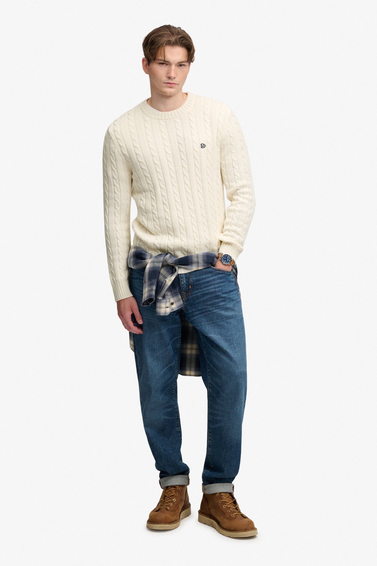 Pull en tricot - Ecru