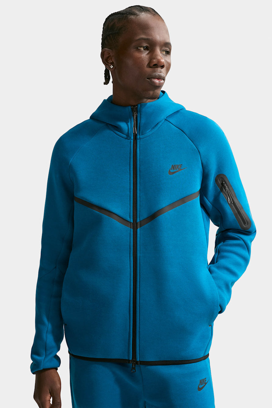Sportswear Tech Fleece Kapuzensweatjacke - Court Blue