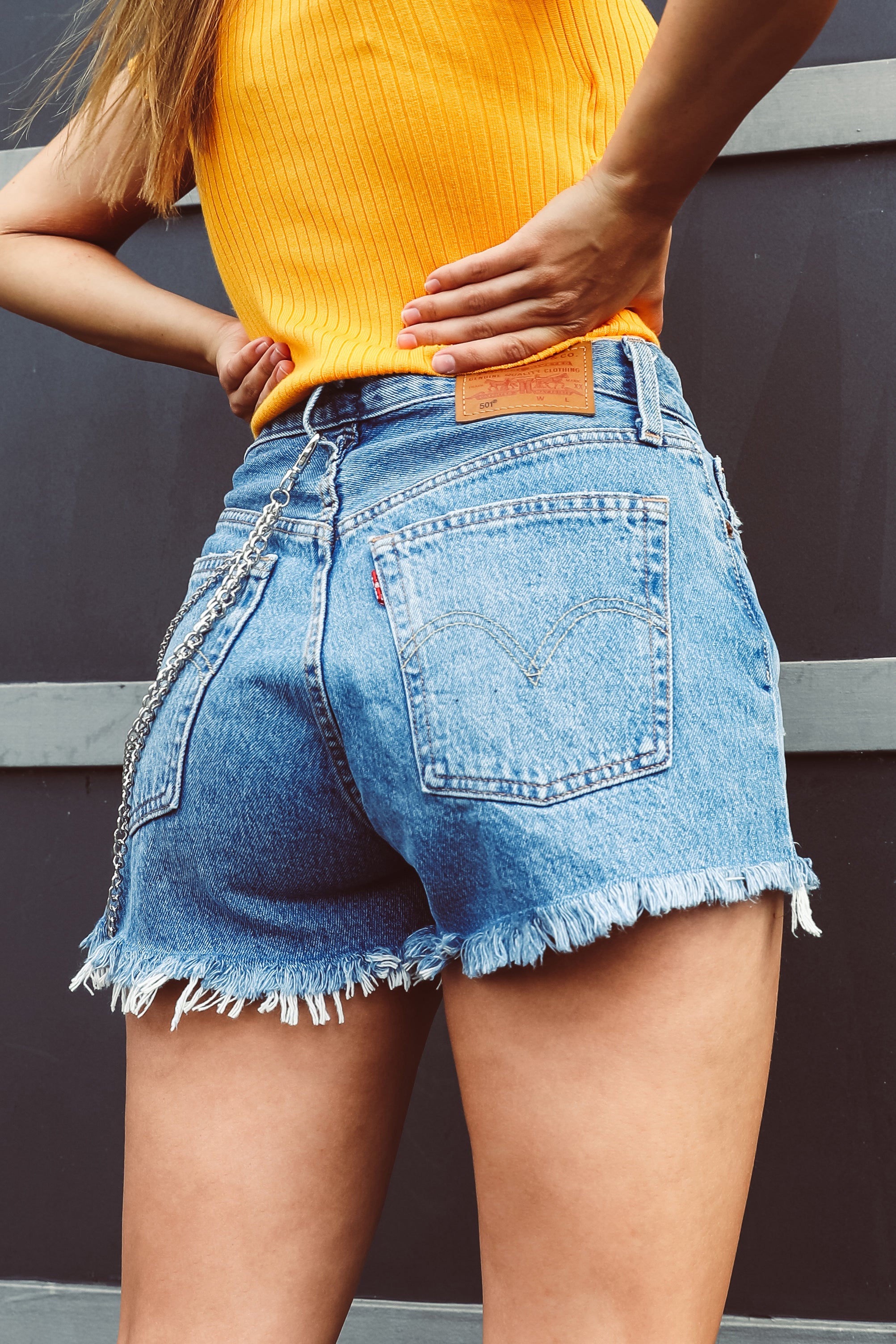 501 Denim shorts - Blue Medium