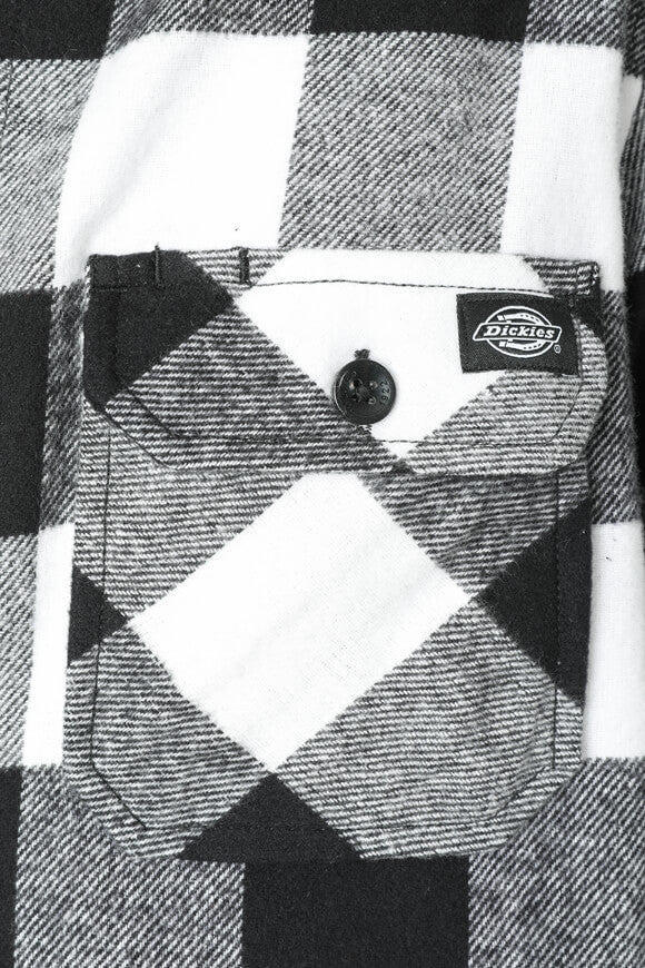 Karohemd - Schwarz + Weiss