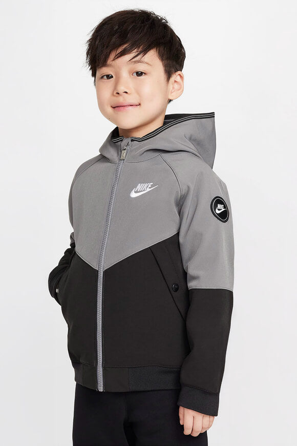 Giacca leggera Futura Kids - Grigio fumo + nero